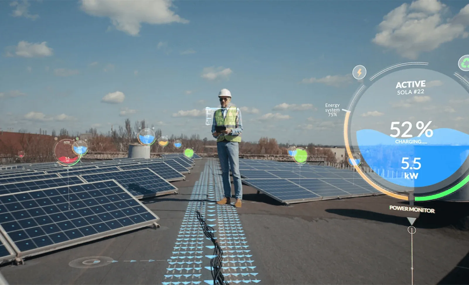 Panel solar en México